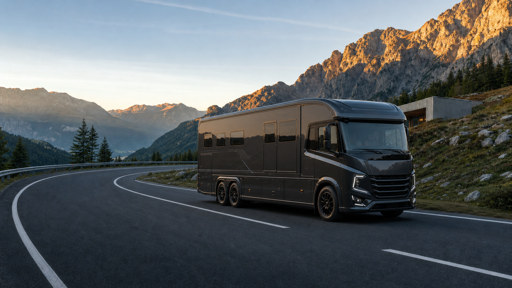 Luxury fullhouse motorhome available through WU GOOO